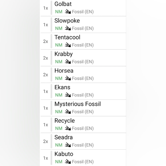 Pokémon Fossil Set - Picture 2 of 3